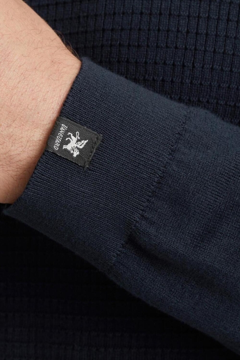 Vanguard roll neck pima cotton